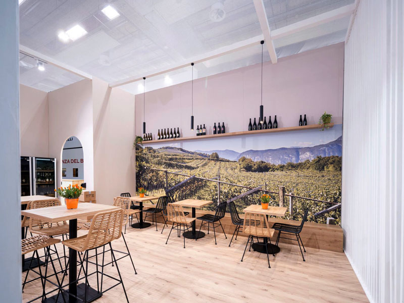 Foto vom Vinitaly 2025 Messestand