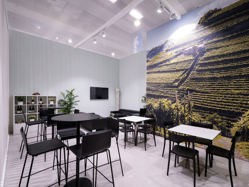 Foto vom Vinitaly 2025 Messestand